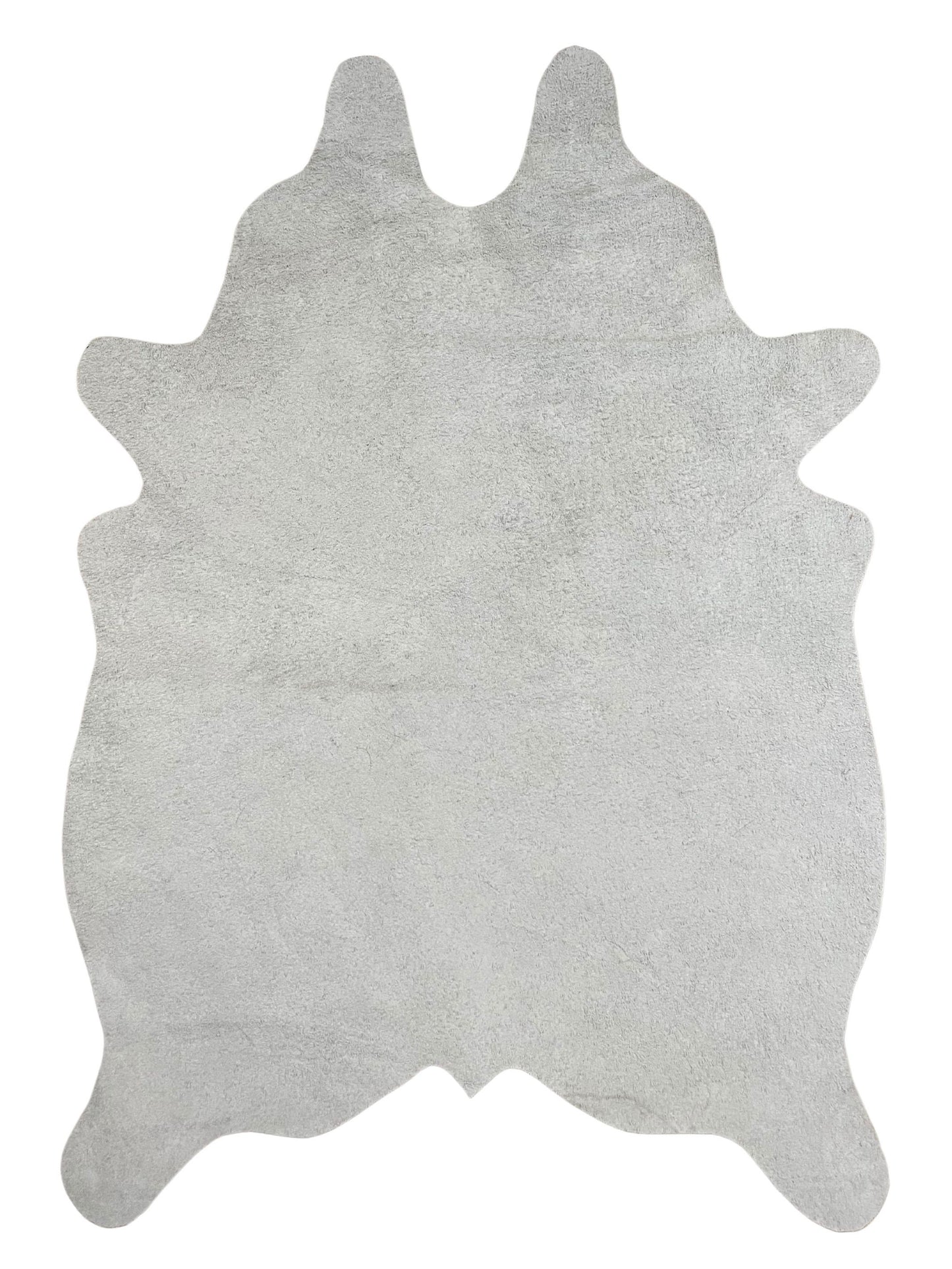 Mini Cowhide Hair-On Cut-Out Bi-Color Rug