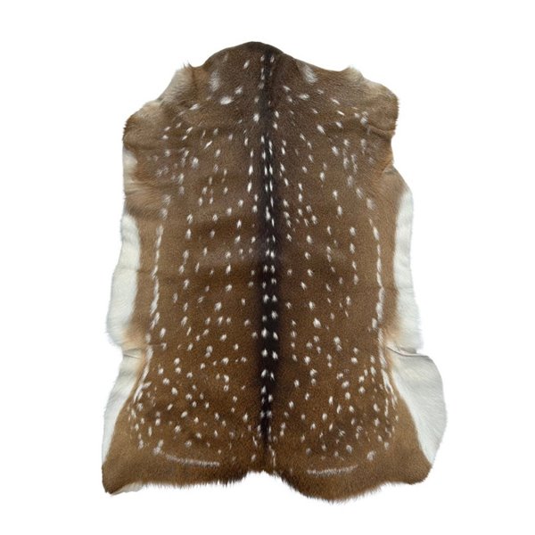 Axis Deer Hide Rug - Decorative Upholstery - Luxurious Texture - First Grade Quality - Durable