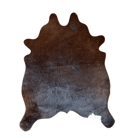 TRAHIDE Premium Mini Cowhide Hair-On Cut-Out Rug - Multiple Colors - Luxurious Decorative Upholstery Rug