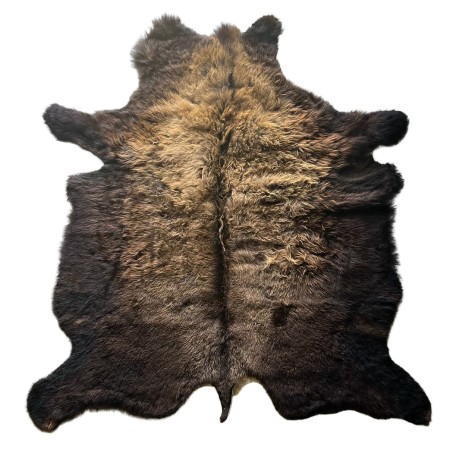 TRAHIDE Premium Bison Hide - First Grade Leather for Upholstery & Rugs