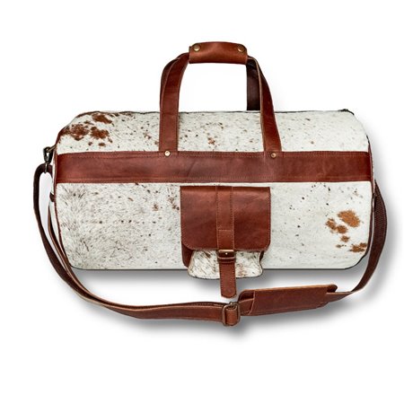 Cowhide Hair-On Duffle Bag Maverick Model