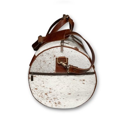 Cowhide Hair-On Duffle Bag Maverick Model