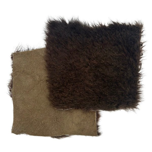 Bison Hair-On Hide Pillow - Luxurious Home Décor - Genuine Leather - Premium Quality