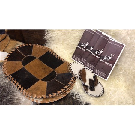 Cowhide Placemats & Coasters Oval