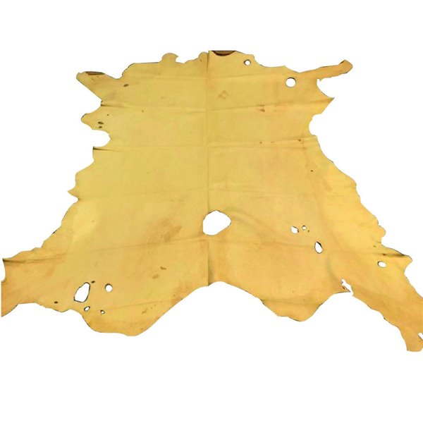 Elk Leather Rug - Luxurious Upholstery Material - Naked Second Grade - 60x80 Inches