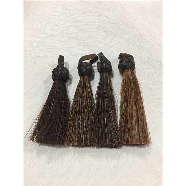 Horse Tail Tassel - Decorative Accessory - 4/5/6 Inches - Premium Quality