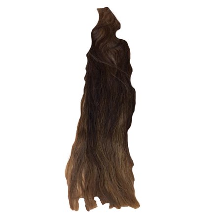 Horse Tail Hair Brown Natural Leather-On