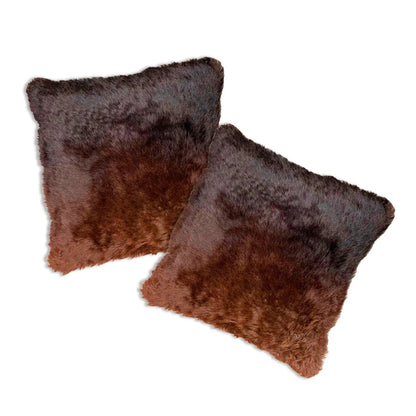 Bison Hair-On Hide Pillow Cover Entire Design - Premium Quality