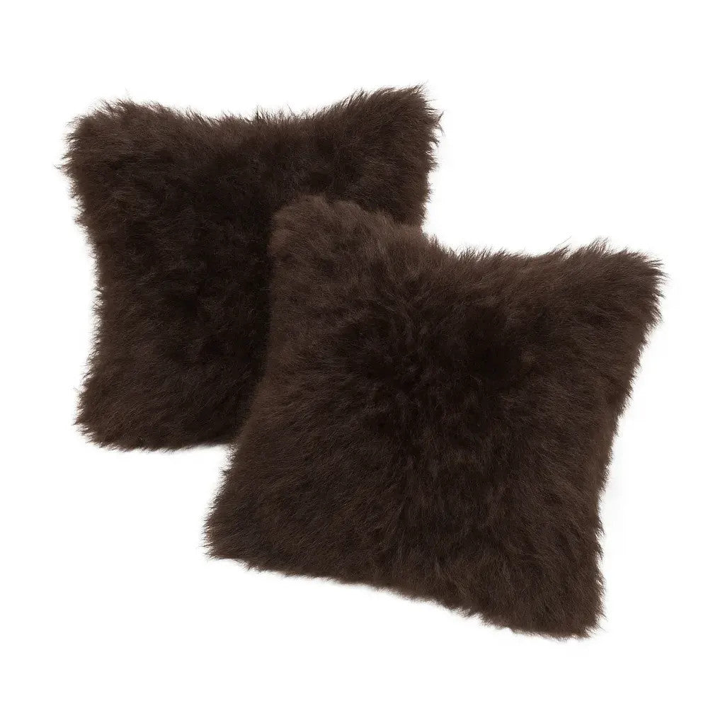 Bison Hair-On Hide Pillow Cover Entire Design - Premium Quality