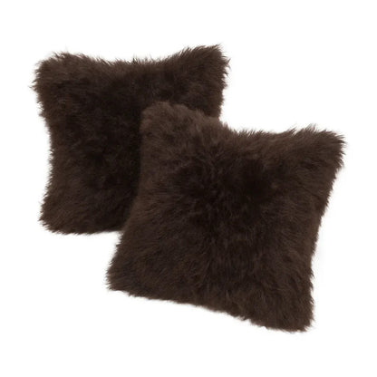 Bison Hair-On Hide Pillow Cover Entire Design - Premium Quality
