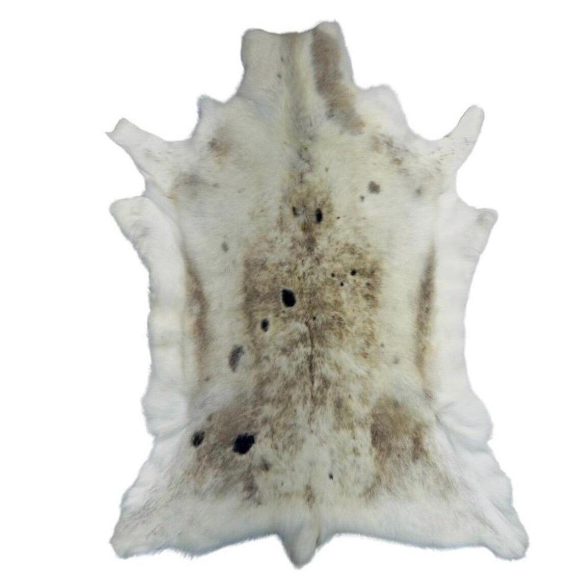 Premium Reindeer Hide Rug Natural - Outdoor Quality - Standard Size - Trahide