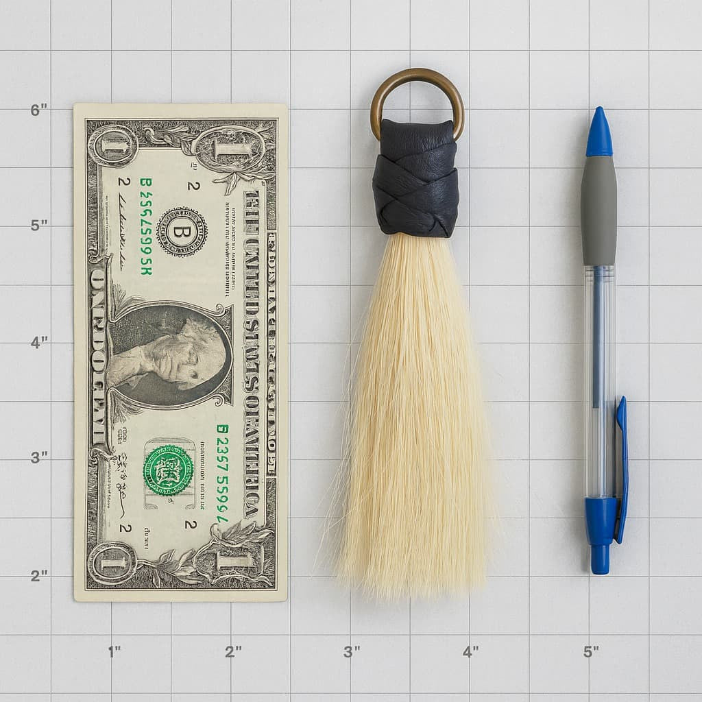 Horse Tail Tassel | Natural Texture & Color | Set of 4, 5, or 6 Inches – American Origin