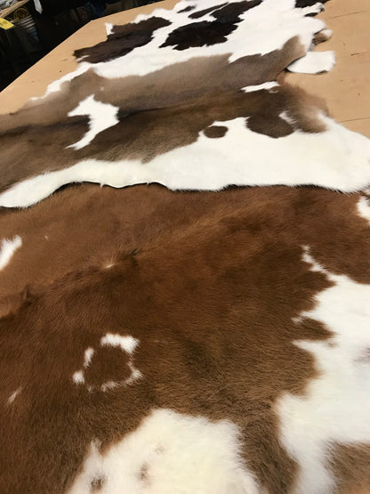 Calf Hair On Hide Bi-Color