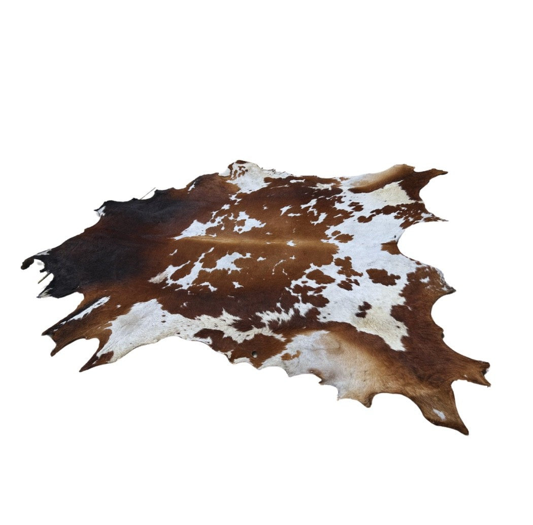 Hair-On Cow Rawhide - Premium Untanned Leather for Crafting & Leatherwork