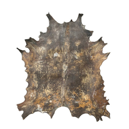 Hair-On Cow Rawhide - Premium Untanned Leather for Crafting & Leatherwork