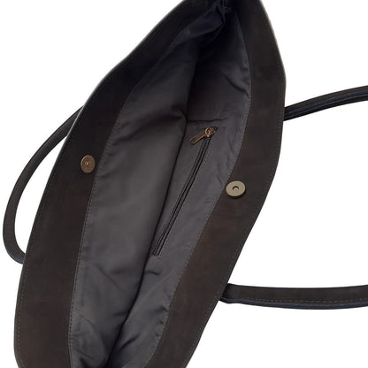 Cowhide Hair-On Tote Bag | Handcrafted Entire Piece Tri-Color Design – 15" x 19" Inches