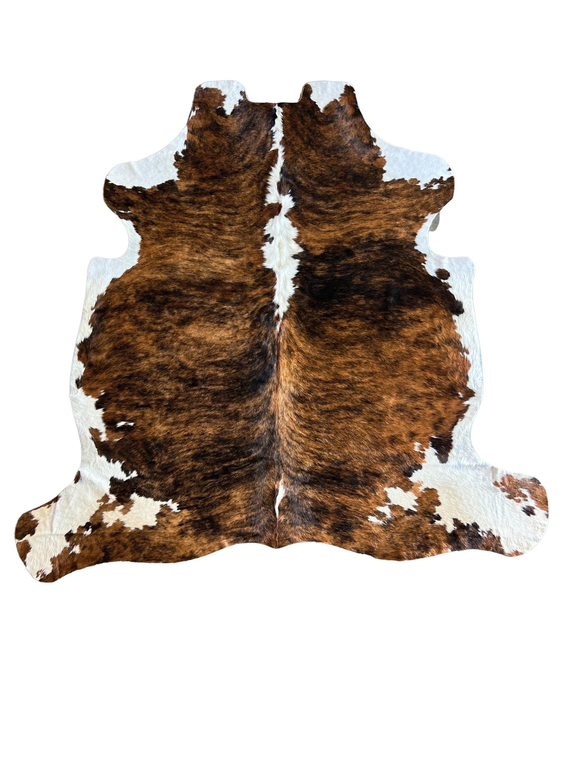Cowhide Hair-On Brindle Rug