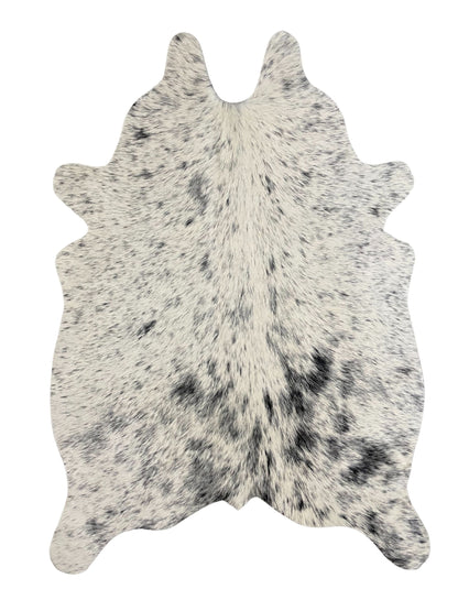 Mini Cowhide Rug | Bi-Color Cut-Out Hair-On – 30×40 in
