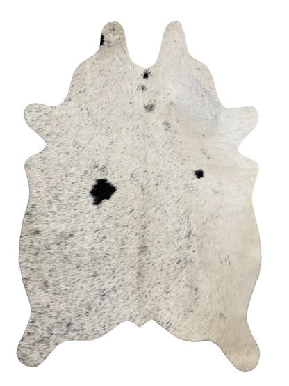 Mini Cowhide Hair-On Cut-Out Speckled Rug