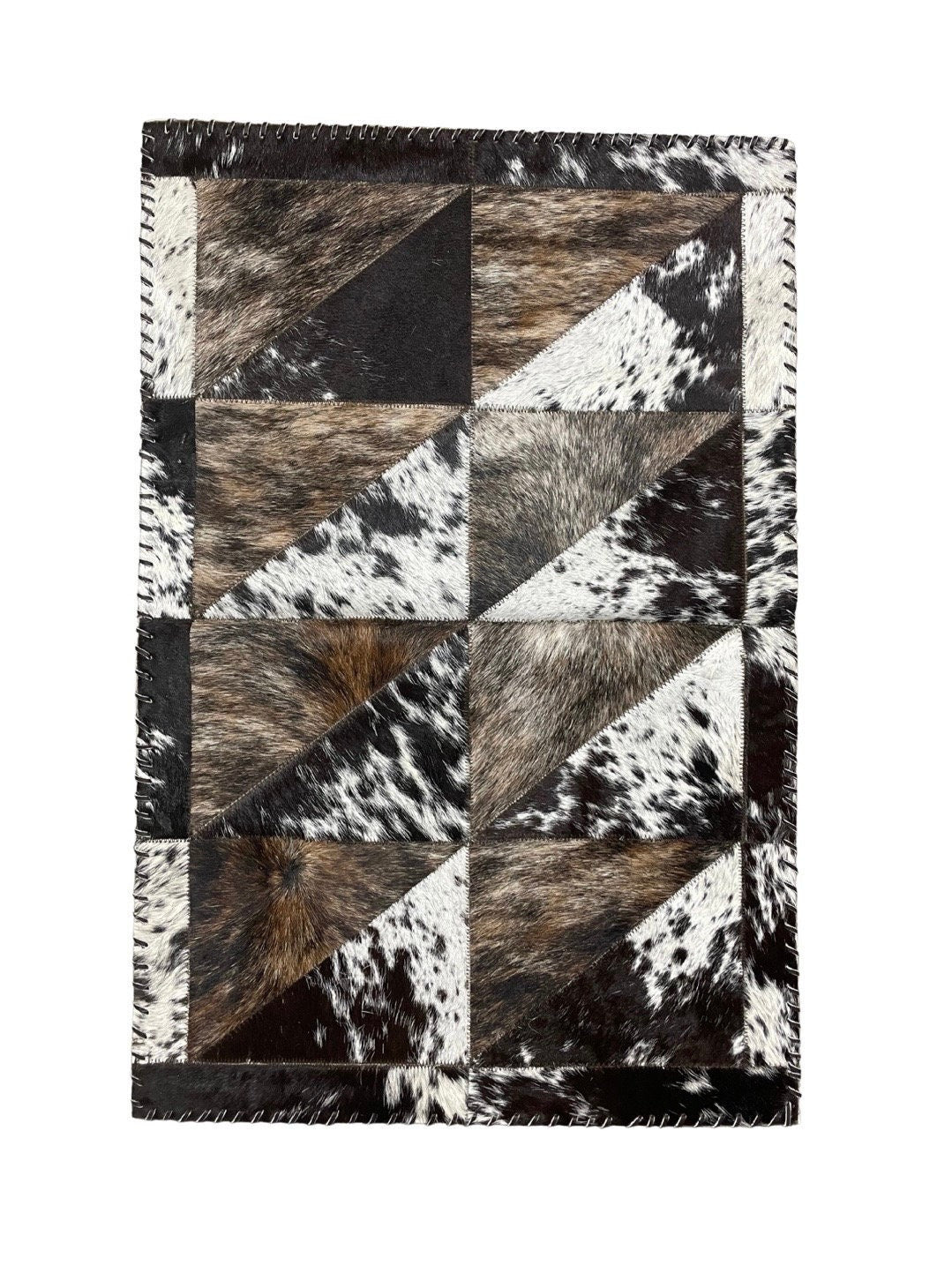 Rectangle Cowhide Rug Cowhide Patchwork Rug – Trahide