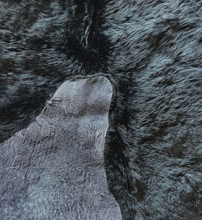 Buffalo / Bison Hide - Dyed Brown - First Grade