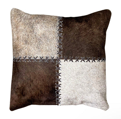 Cowhide Pillow Cover | Full-Hide Hair-On – 16 x 16 in