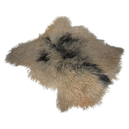 Argentinian Hair-On Angora Hide - Beige - First Grade - Luxuriously Soft & Elegant
