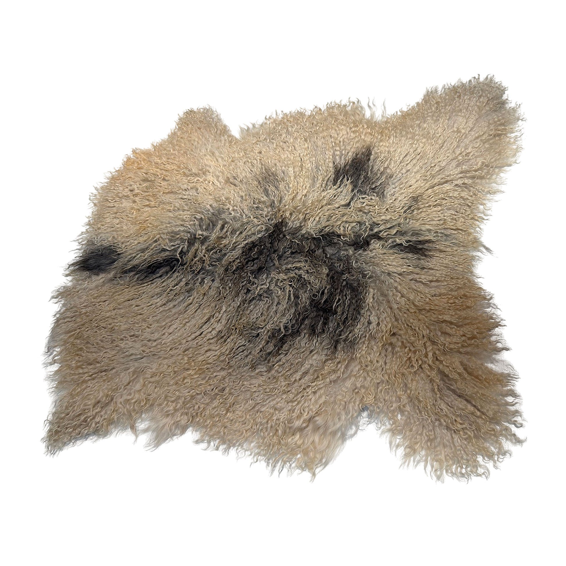 Argentinian Hair-On Angora Hide - Beige - First Grade - Luxuriously Soft & Elegant