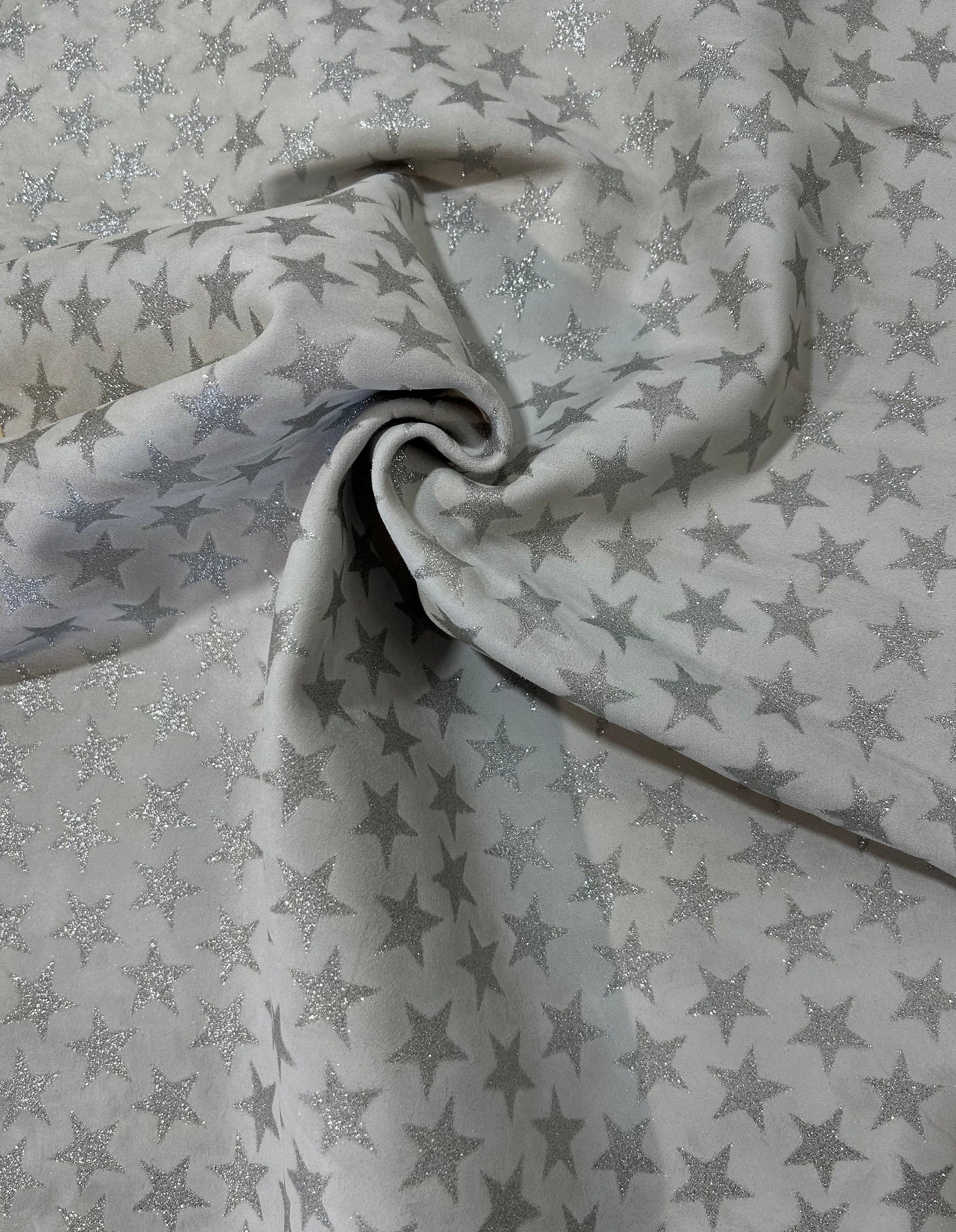 Italian Goat Leather with Sparkling Stars On Top