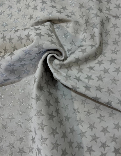 Italian Goat Leather with Sparkling Stars On Top