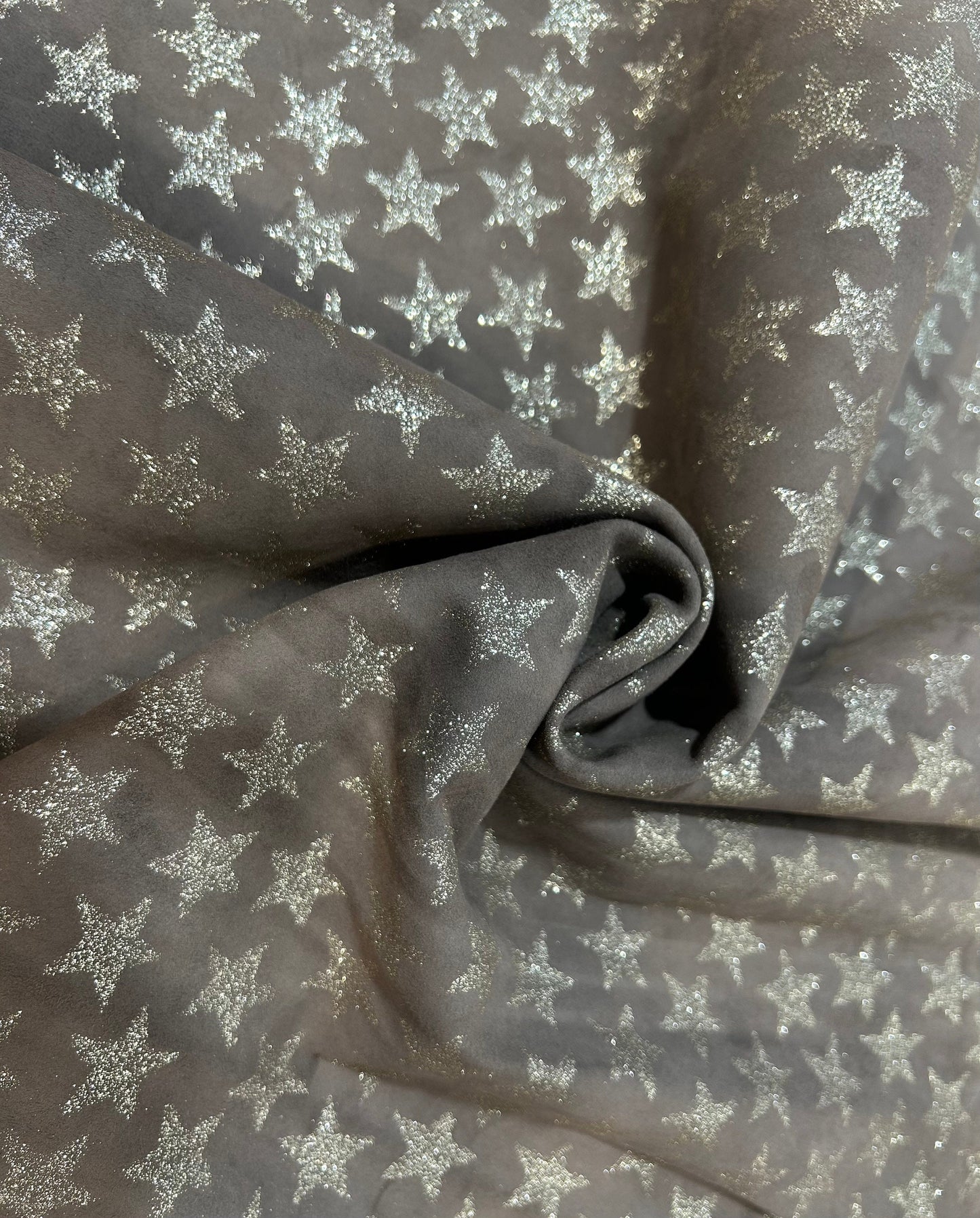Italian Goat Leather with Sparkling Stars On Top