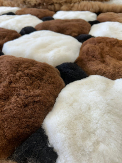 Alpaca Area Rug Pattern Rectangular