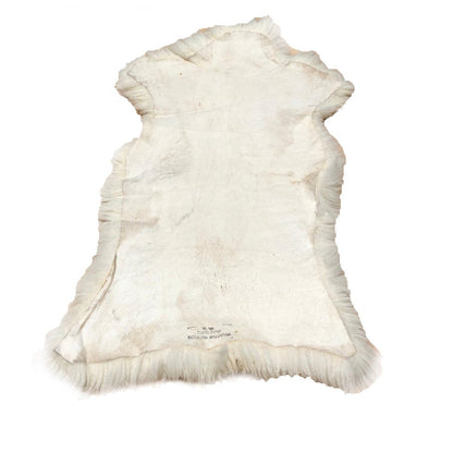Sheep Sheepskin Rug - Luxurious Home Decor - Soft Texture - Premium Quality - Large Size - Cream Color