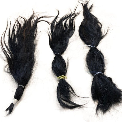 Premium Dark Brown Horse Tail Hair - Natural Quality