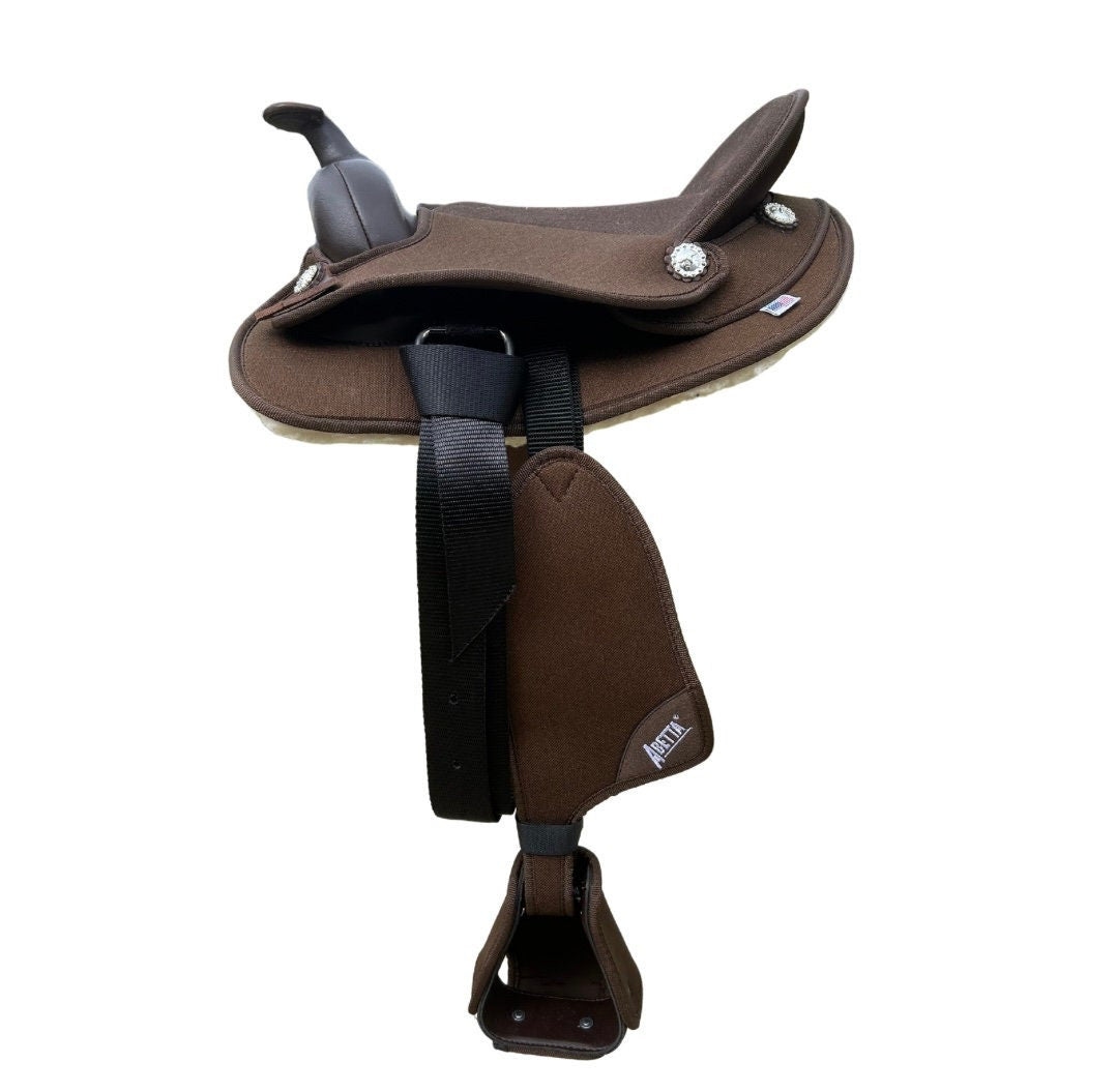 Abetta Youth Saddle Poly-Solid