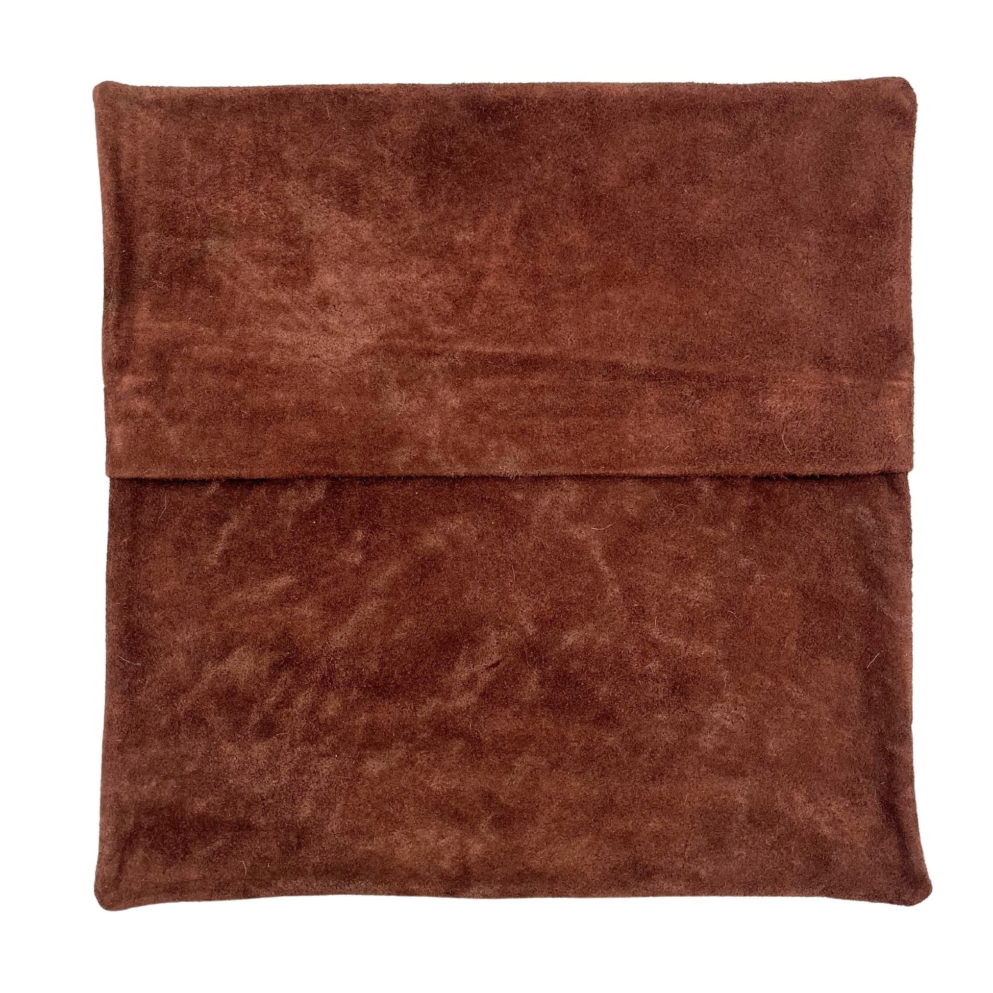 Bison Leather Pillow Cover - Rustic Star Design - Premium Hair-On 20"x20" Home Decor Accent