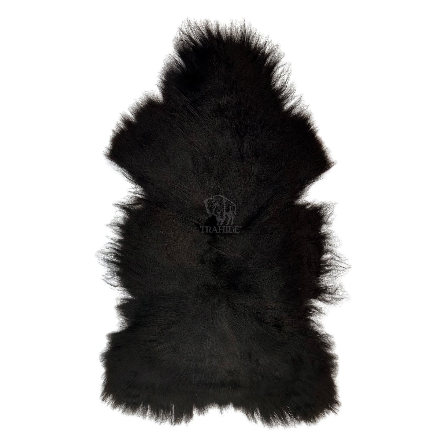 Luxury Norwegian Viking Heritage Sheepskin - Graphite Gray Long-Hair