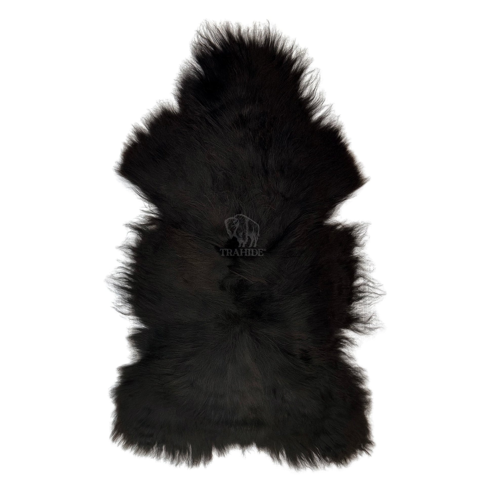 Luxury Norwegian Viking Heritage Sheepskin - Graphite Gray Long-Hair