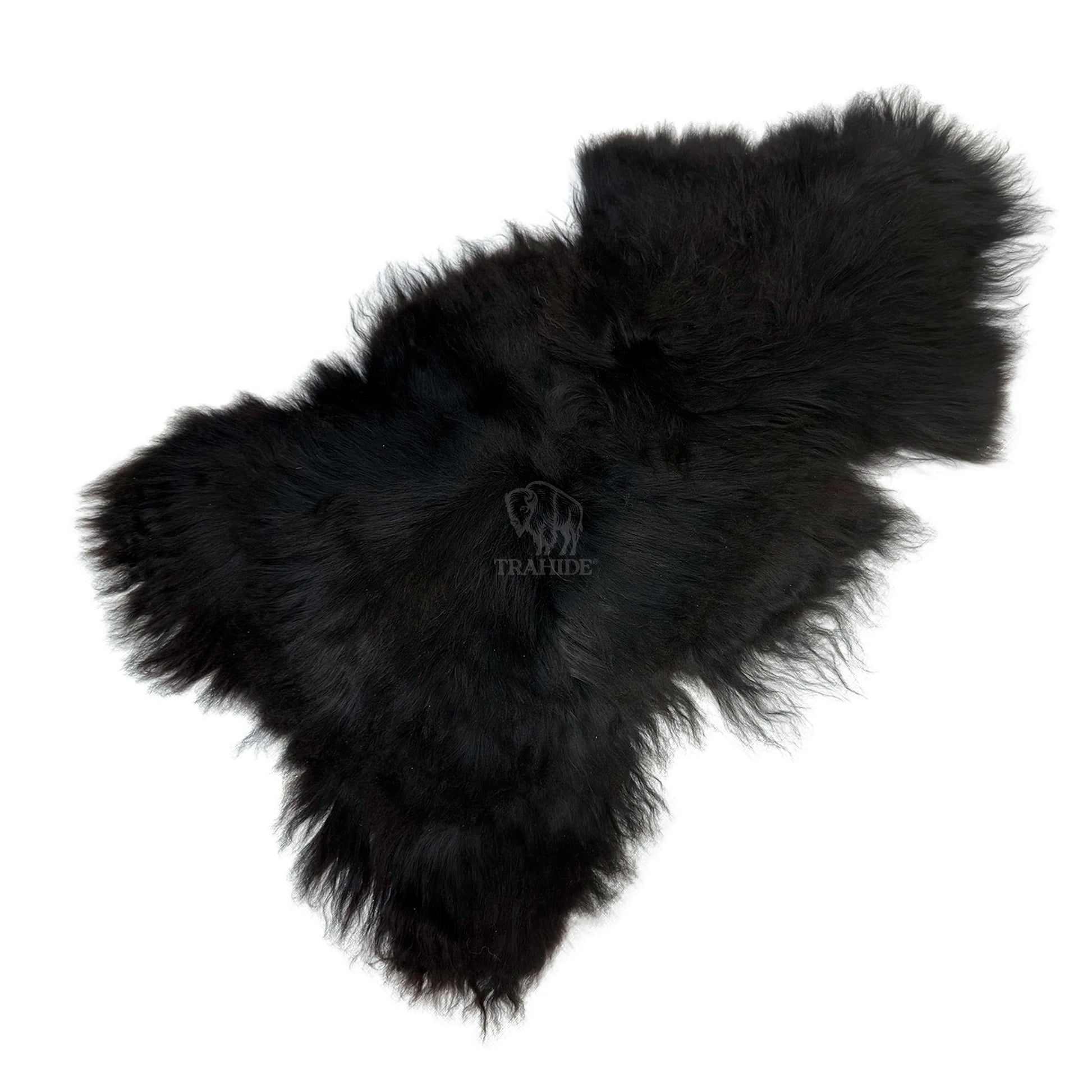 Luxury Norwegian Viking Heritage Sheepskin - Graphite Gray Long-Hair