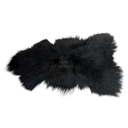 Luxury Norwegian Viking Heritage Sheepskin - Graphite Gray Long-Hair