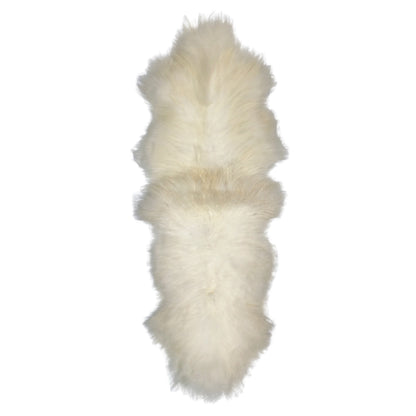 Luxury Long-Hair Norwegian Double Sheepskin Rug (Extra Large)