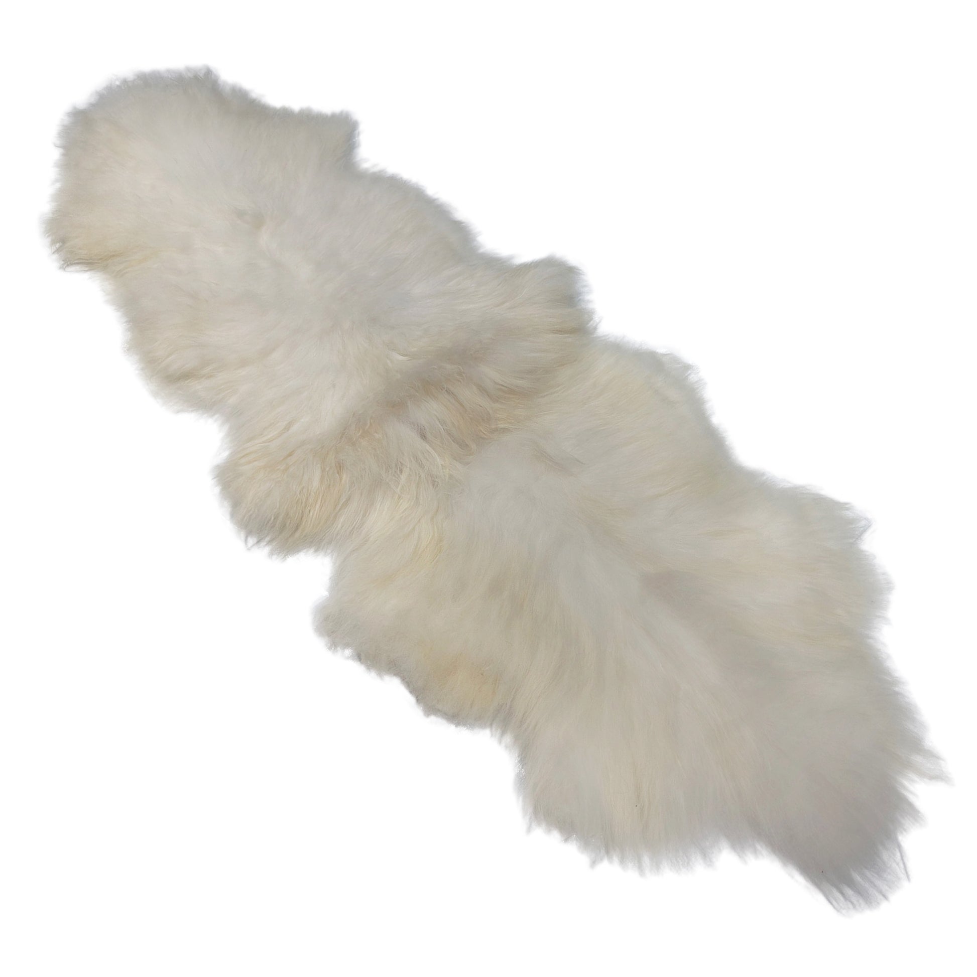 Luxury Long-Hair Norwegian Double Sheepskin Rug (Extra Large)