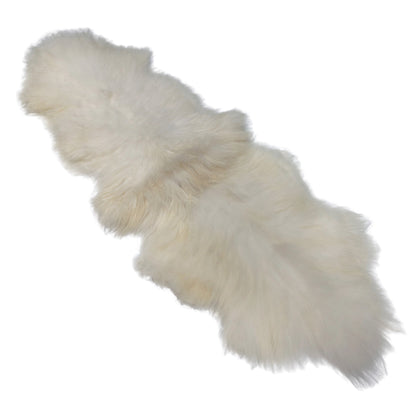 Luxury Long-Hair Norwegian Double Sheepskin Rug (Extra Large)