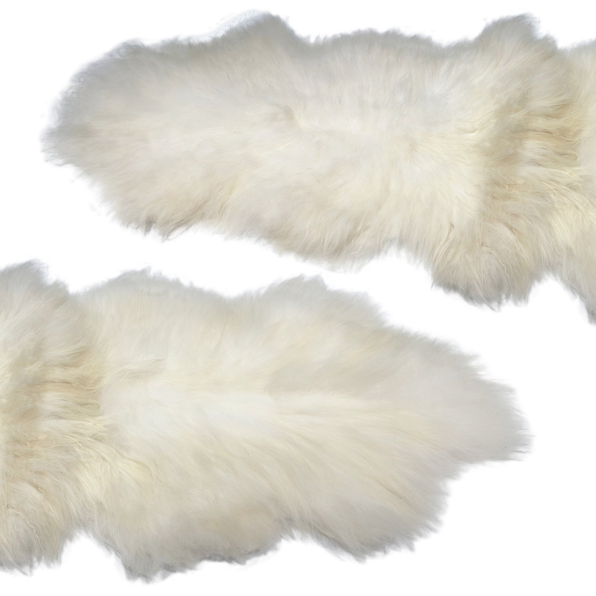 Luxury Long-Hair Norwegian Double Sheepskin Rug (Extra Large)
