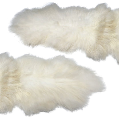 Luxury Long-Hair Norwegian Double Sheepskin Rug (Extra Large)
