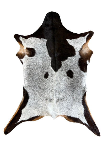 Goat Hair-On Hide Rug Mix-Color