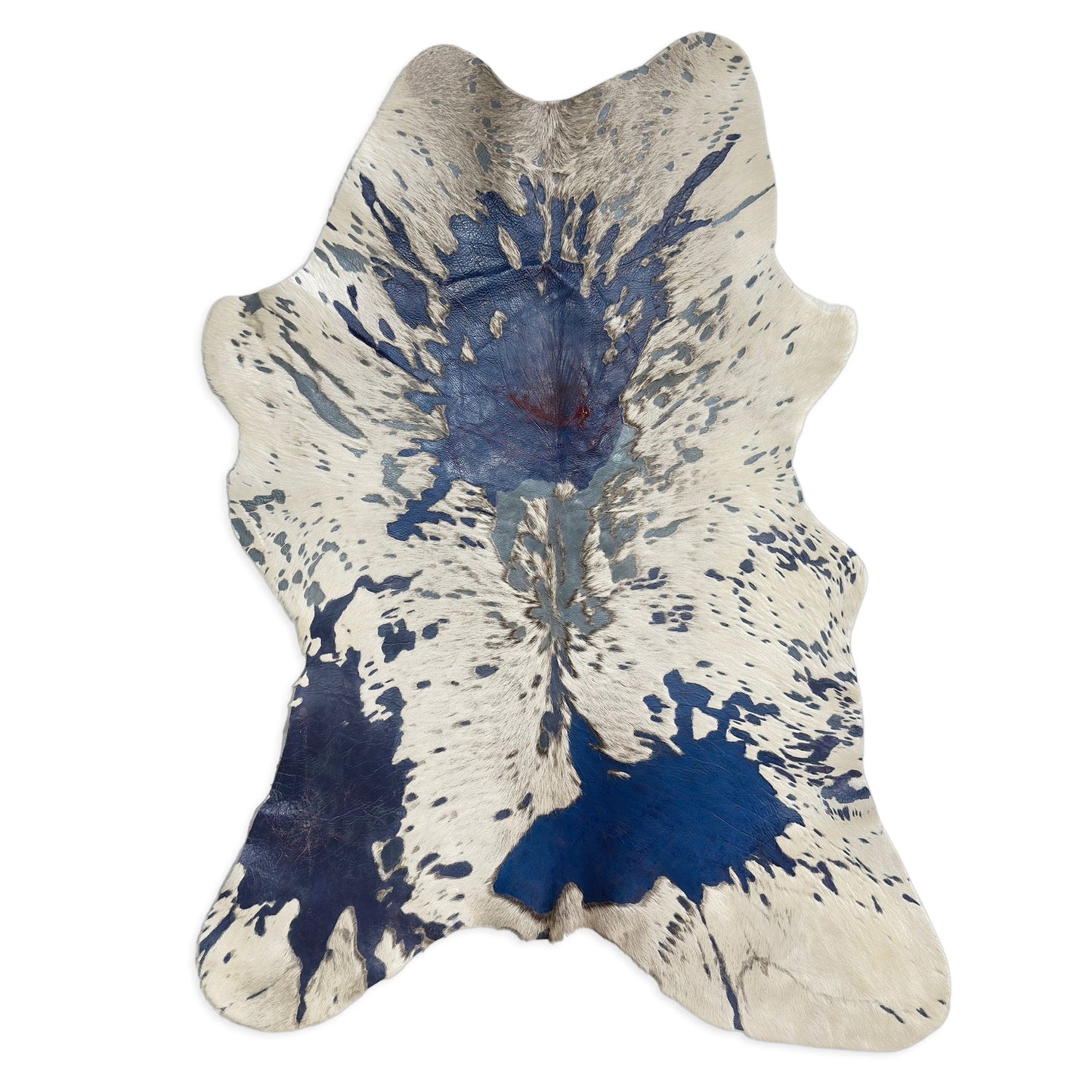 Hair-On Calf Hide – Paint Splashes | Artistic & Authentic