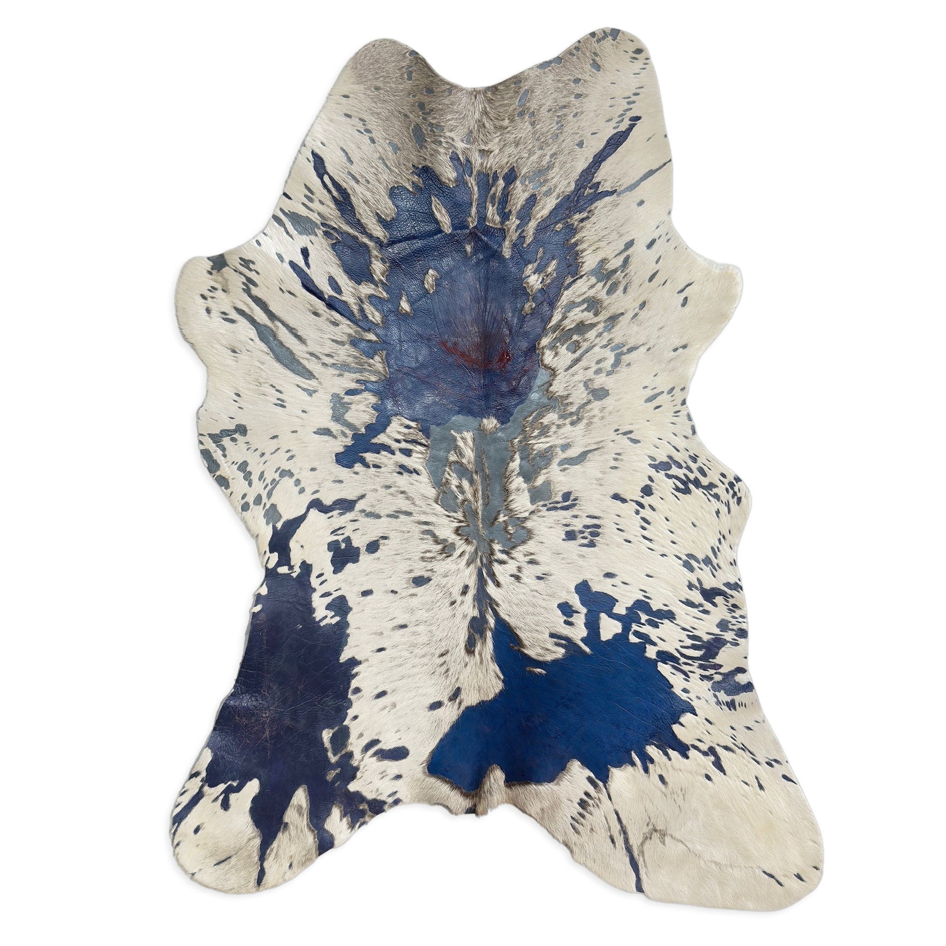 Hair-On Calf Hide – Paint Splashes | Artistic & Authentic