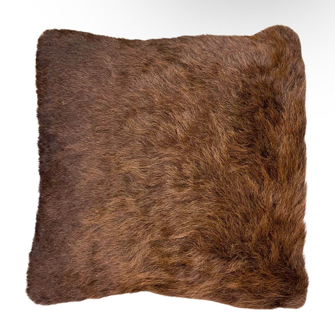 Bison/Buffalo Hair-On Hide Pillow Cover