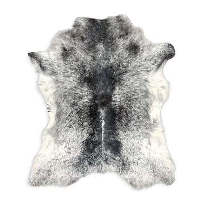Calf Hair-On Hide Rug | Exotic Color Pattern - 3.25 x 2.75 ft
